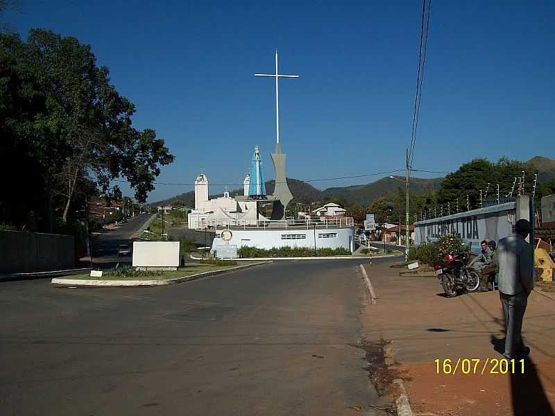 VAZANTE-MG-ENTRADA DA CIDADE-FOTO:JOSUE MARINHO - VAZANTE - MG