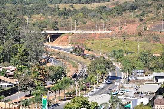 VESPASIANO-MG-ENTRADA DA CIDADE-FOTO:PEDRO REZENDE  - VESPASIANO - MG