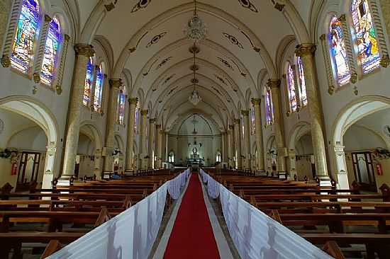 VIOSA-MG-INTERIOR DA MATRIZ DE SANTA RITA DE CSSIA-FOTO:SGTRANGEL - VIOSA - MG