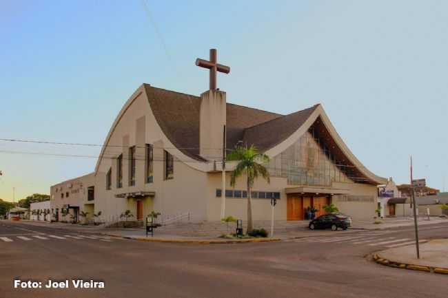 IGREJA N. SENHORA AUXILIADORA, POR JOEL VIEIRA - AMAMBI - MS