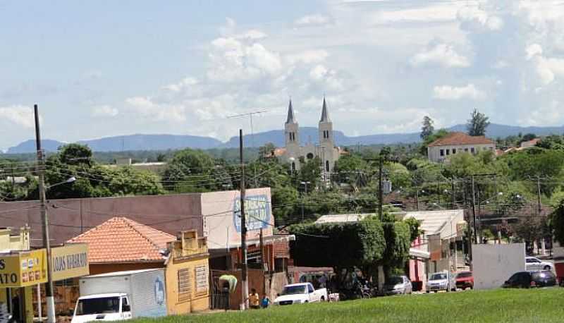 ANASTCIO-MS-VISTA DO CENTRO DA CIDADE-FOTO:WWW.GERALDORESENDE. - ANASTCIO - MS