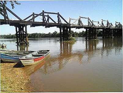 PONTE PRETA RIO IVINHEMA, POR SERGIO TARDIOLLI - ANGLICA - MS