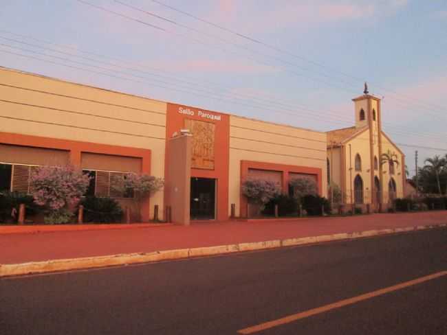 IGREJA DE SANTA LUZIA DO DISTRITO DE ANHANDU MS  POR NESTOR JOSE DIA FILHO - ANHANDUI - MS