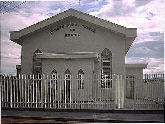 IGREJA DA CONGREGAO CRIST DO BRASIL EM APARECIDA DO TABOADO-FOTO:CONGREGAO CRIST.NET - APARECIDA DO TABOADO - MS