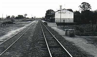 ESTAO FERROVIRIA-FOTO:HONDA_TERAPIA  - ARAPU - MS