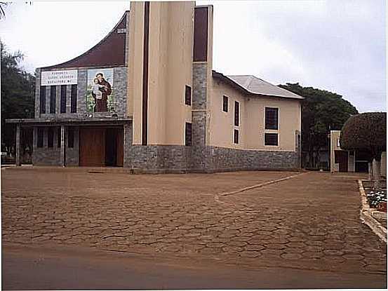 PARQUIA DE SANTO ANTNIO EM BATAIPOR-FOTO:JOSE DOS SANTOS - BATAIPOR - MS