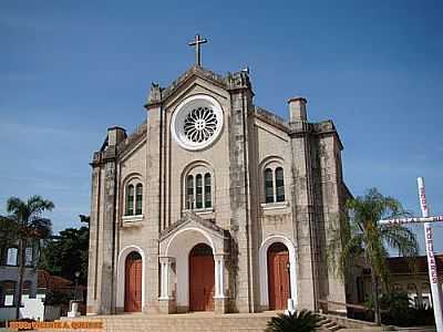 IGREJA MATRIZ S AFONSO MARIA DE LIGRIO FOTO VICENTE A. QUEIROZ - BELA VISTA - MS