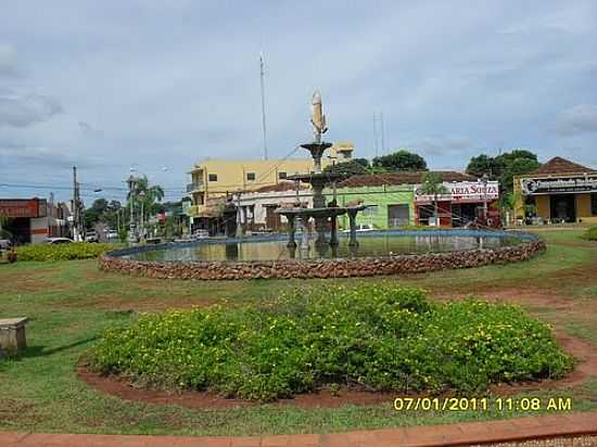 CHAFARIZ DA PRAA CENTRAL DE BRASILNDIA-FOTO:ANFENE - BRASILNDIA - MS