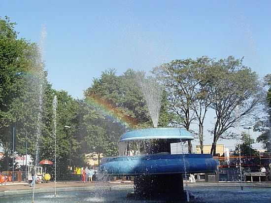 CHAFARIZ NA PRAA ARI COELHO-FOTO:JEFFERSON FRANA - CAMPO GRANDE - MS