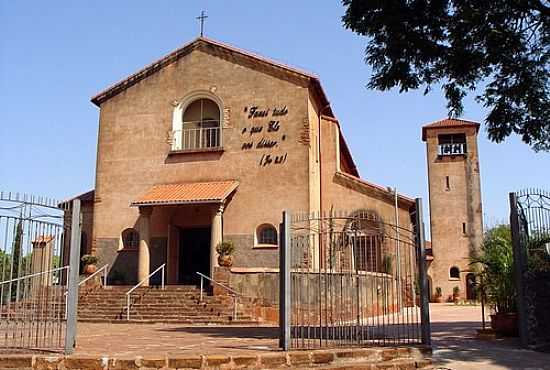 IGREJA DE N.SRA.DO PERPTUO SOCORRO EM CAMPO GRANDE-MS-FOTO:JEFFERSON FRANA - CAMPO GRANDE - MS