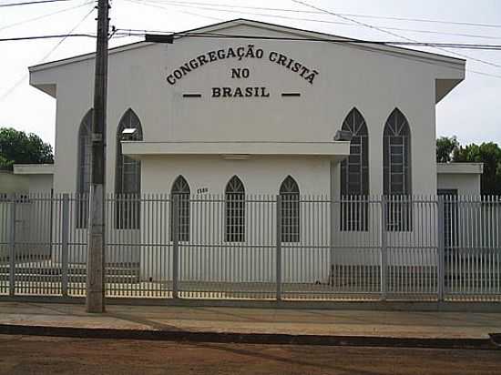 IGREJA DA CONGREGAO CRIST DO BRASIL-FOTO:RHASCLEY [PANORAMIO] - CASSILNDIA - MS