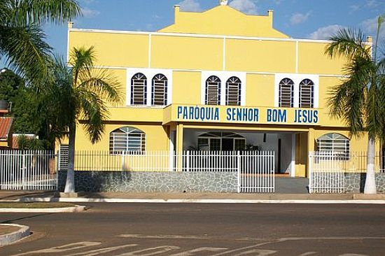 PARQUIA SENHOR BOM JESUS-FOTO:JOSE FRANCISCO BRUNE - CORGUINHO - MS