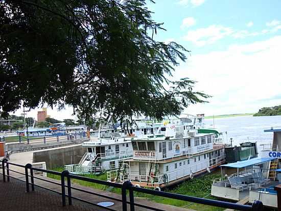 PORTO DE CORUMB-FOTO:JORGE EDGAR MEZA MON - CORUMB - MS