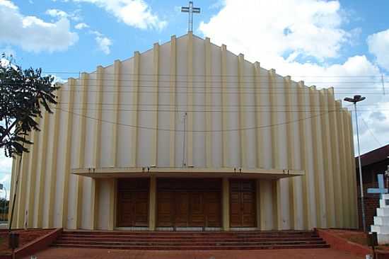 IGREJA MATRIZ-FOTO:JUVENAL COELHO RIBEI - COSTA RICA - MS