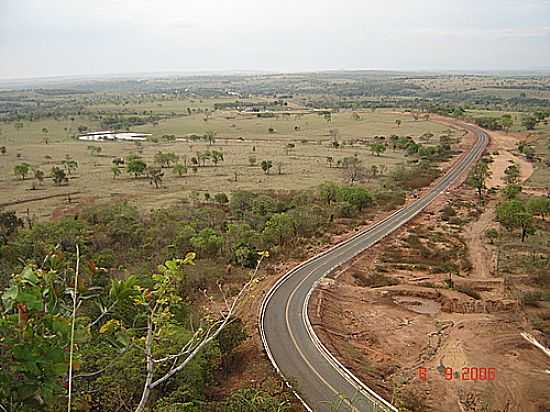 FIGUEIRO VISTA DA SERRA-FOTO:JUVENAL COELHO RIBEI [PANORAMIO] - FIGUEIRO - MS