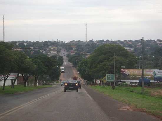 CHEGANDO EM GLRIA DOS DOURADOS-FOTO:ITAMAURO1969 [PANORAMIO] - GLRIA DE DOURADOS - MS