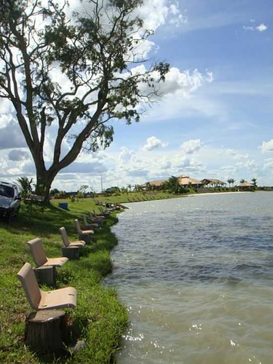 LAGO ARTIFICIAL NO RECANTO BARRO VERDE,PROPRIEDADE PARTICULAR, EM ITAPOR-MS-FOTO:PAULO YUJI TAKARADA - ITAPOR - MS