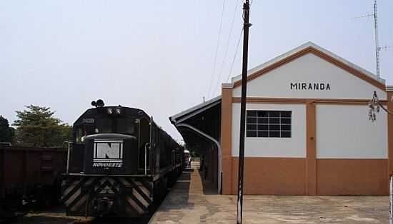 ESTAO FERROVIRIA - MIRANDA - MS