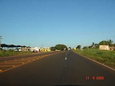 RODOVIA-FOTO:CBPCAMPOS - NOVA ALVORADA DO SUL - MS