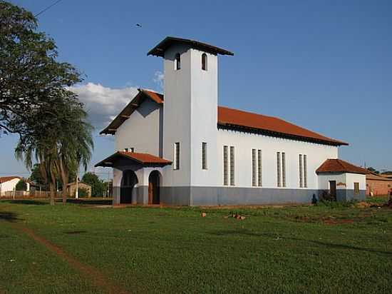 IGREJA DE SO JOO BATISTA-FOTO:BURCARDO - NOVA AMRICA - MS