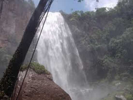 CACHOEIRA DA GUA BRANCA-FOTO:FERREIRAMAIKE - PEDRO GOMES - MS