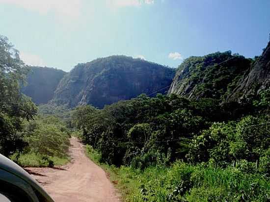 MONTANHAS DA ESTRADA PARQUE EM PIRAPUTANGA-MS-FOTO:RIVALDI - PIRAPUTANGA - MS