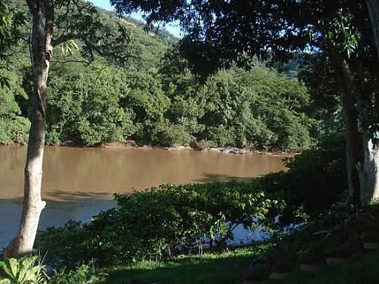 RIO AQUIDAUANA EM PIRAPUTANGA-MS-FOTO:RIVALDI - PIRAPUTANGA - MS