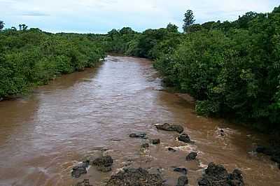 RIO AQUIDAUANA EM ROCHEDO POR JOSE FRANCISCO BRUNE - ROCHEDO - MS