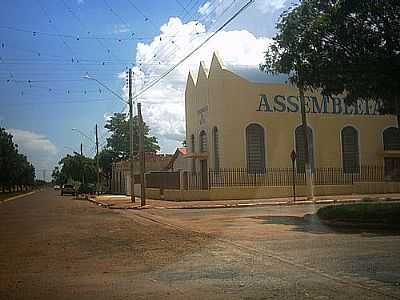 IGREJA ASSEMBLIA DE DEUS-FOTO:ADMENEGHEL   - SELVRIA - MS