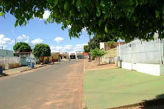 RUA DOS MECNICOS EM SONORA-MS-FOTO:IVALDO SILVA - SONORA - MS