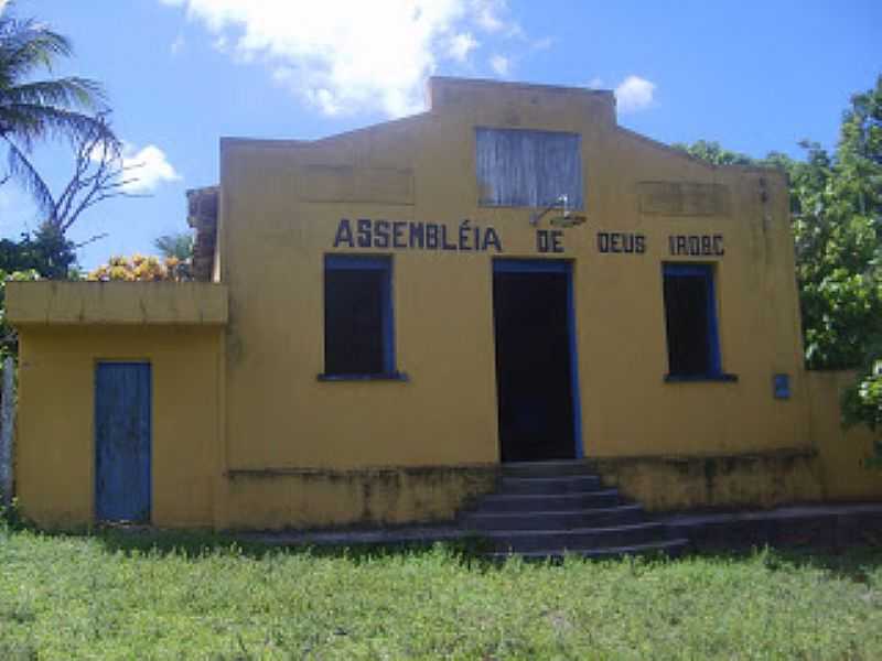 BOCA DO CRREGO-BA-PRIMEIRA IGREJA DA ASSEMBLIA DE DEUS-FOTO:WWWMEMORIALJUBILADOS. - BOCA DO CRREGO - BA