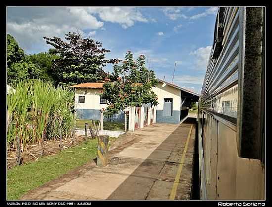 ESTAO FERROVIRIA DE TAUNAY-MS-FOTO:ROBERTA SORIANO - TAUNAY - MS