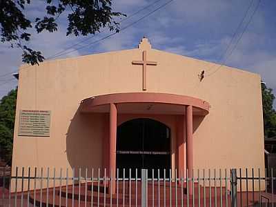 IGREJA N.S.DE FTIMA-FOTO:PAULO YUJI TAKARADA  - VILA FORMOSA - MS