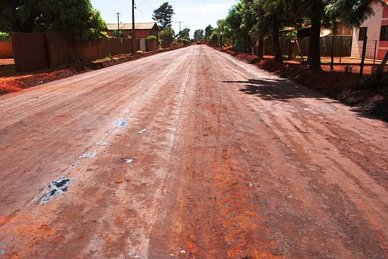 VILA MARQUES-MS-RUA DA CIDADE-FOTO:WWW.ARALMOREIRANEWS.COM.BR - VILA MARQUES - MS