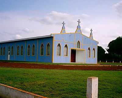 IGREJA DE SO SEBASTIO-FOTO:DJJAN  - VISTA ALEGRE - MS