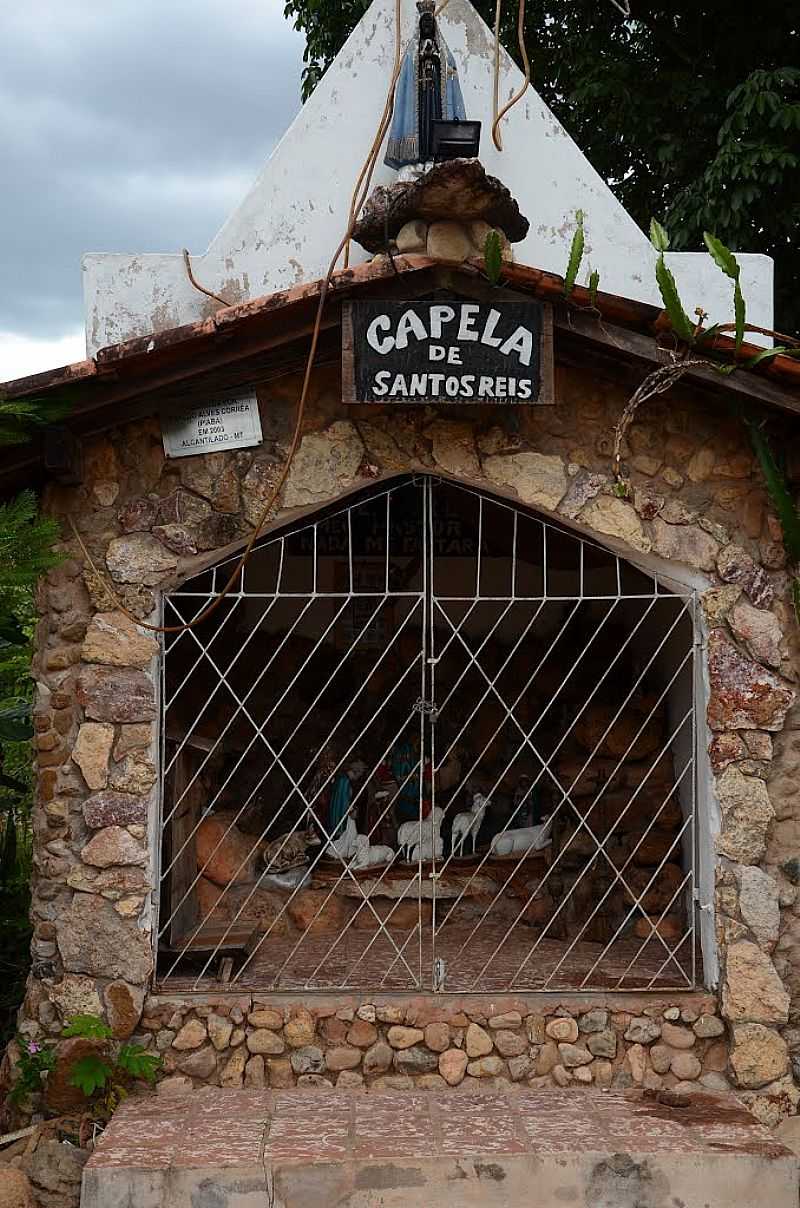 ALCANTILADO-MT-CAPELA DE SANTOS REIS-FOTO:MINORU ONOE - ALCANTILADO - MT