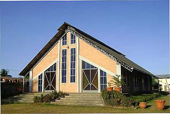 IGREJA DE SANTO ANTNIO EM ALTA FLORESTA-FOTO:EDUARDO GOMES DE ANDRADE - ALTA FLORESTA - MT