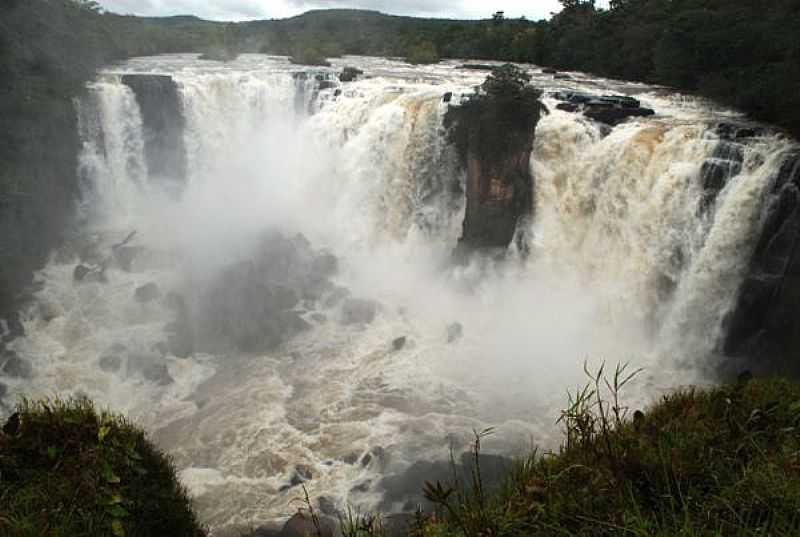 ALTO ARAGUAIA-MT-CACHOEIRA COUTO MAGALHES-FOTO:CAMARAALTOARAGUAIA.MT. - ALTO ARAGUAIA - MT