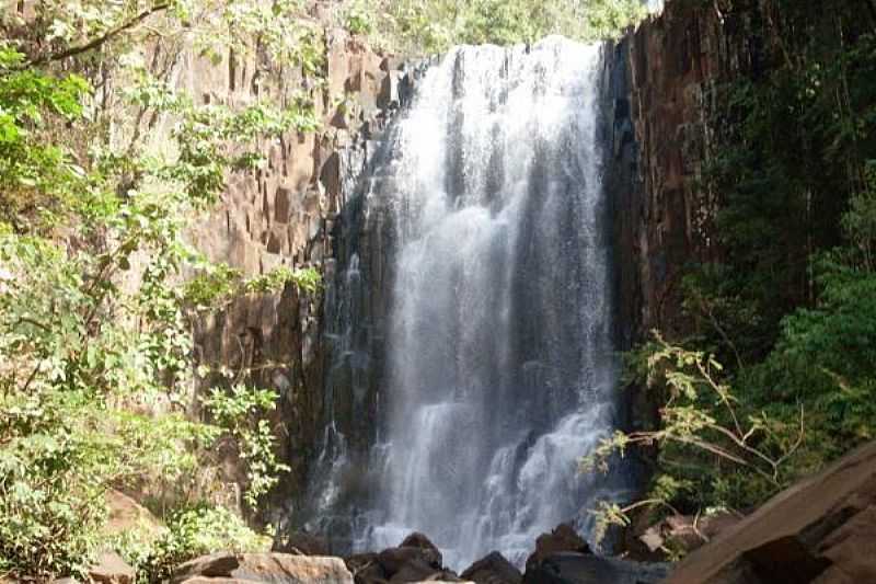 ALTO ARAGUAIA-MT-CACHOEIRA DAS ORQUDEAS-FOTO:CAMARAALTOARAGUAIA.MT. - ALTO ARAGUAIA - MT