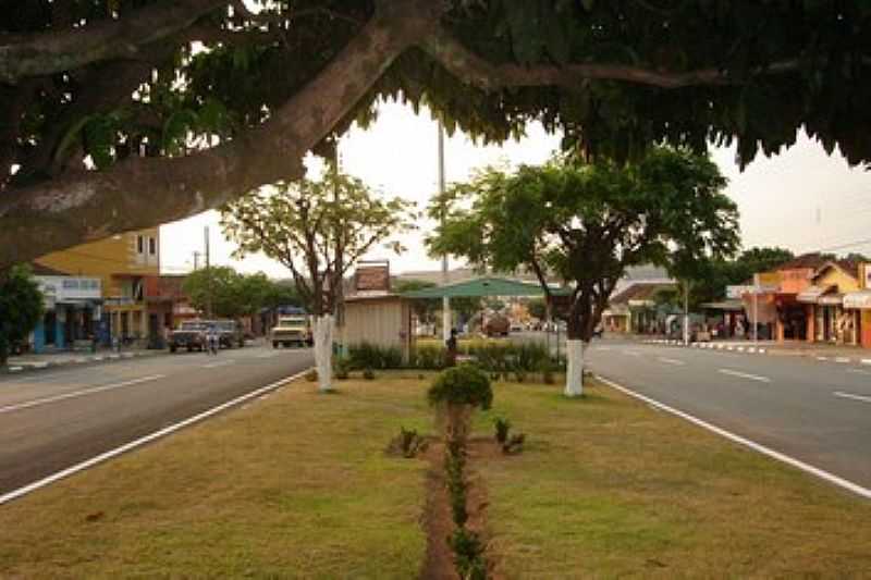ALTO ARAGUAIA-MT-CENTRO DA CIDADE-FOTO:ACHETUDOEREGIAO. - ALTO ARAGUAIA - MT