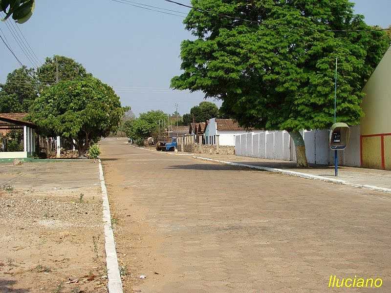 ALTO COIT-MT-RUA DA CIDADE-FOTO:LEANDRO LUCIANO - ALTO COIT - MT