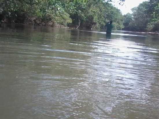 ALTO PARAGUAI - RIO PARAGUAI A ALGUNS QUILMETROS DE SUA NASCENTE, POR AMARILDO COSTA - ALTO PARAGUAI - MT