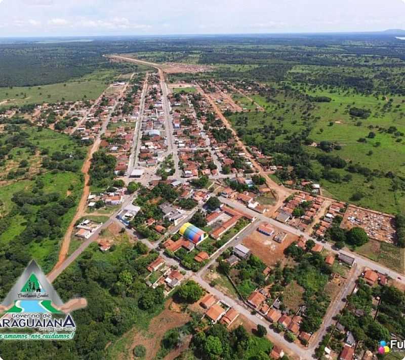 ARAGUAIANA-MT-VISTA DA CIDADE E REGIO-FOTO:WALMOR BARROS - ARAGUAIANA - MT