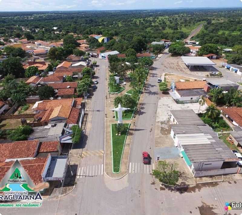 ARAGUAIANA-MT-VISTA DO CENTRO DA CIDADE-FOTO:WALMOR BARROS - ARAGUAIANA - MT