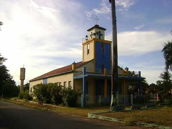 IGREJA MATRIZ N.SRA.DA PIEDADE EM ARAGUAIANA-FOTO:EDUARDO GOMES DE ANDRADE - ARAGUAIANA - MT