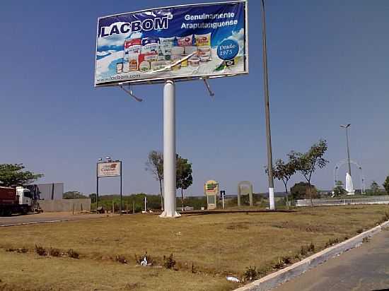 ARAPUTANGA-MT-ENTRADA DA CIDADE-FOTO:GELSOJUNIOR - ARAPUTANGA - MT