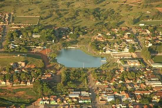 ARAPUTANGA-MT-VISTA AREA DO LAGO E A CIDADE - ARAPUTANGA - MT