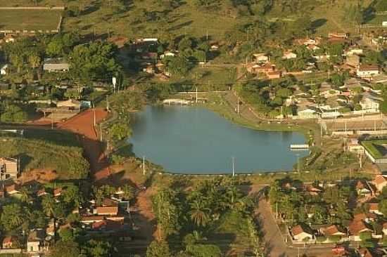 ARAPUTANGA-MT-VISTA AREA DO LAGO E A CIDADE - ARAPUTANGA - MT