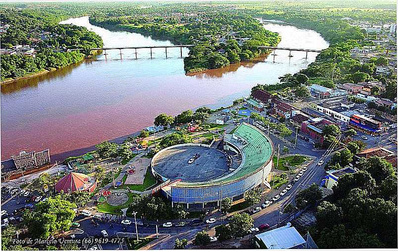 BARRA DO GARAS-MT-VISTA AREA-FOTO:PORTALDOARAGUAIA.TUR.BR - BARRA DO GARAS - MT