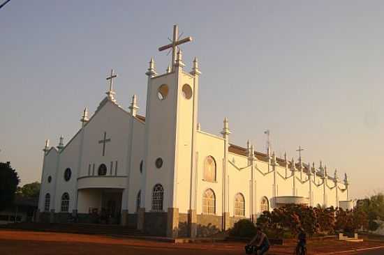 IGREJA MATRIZ DE SO JOS OPERRIO EM BRASNORTE-FOTO:EDUARDO GOMES DE ANDRADE - BRASNORTE - MT